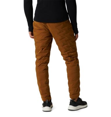 Men's Stretchdown Pant, Color: Golden Brown
