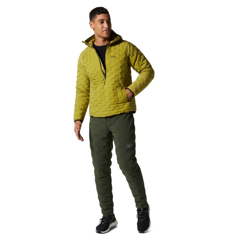 Thumbnail: Men's Stretchdown Pant, Color: Surplus Green, image 5