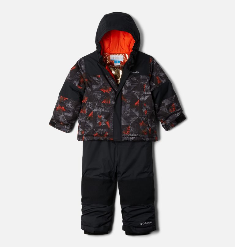 Toddler Mighty Mogul Insulated Set, Color: Shark Kaleidoscope, Black, image 1