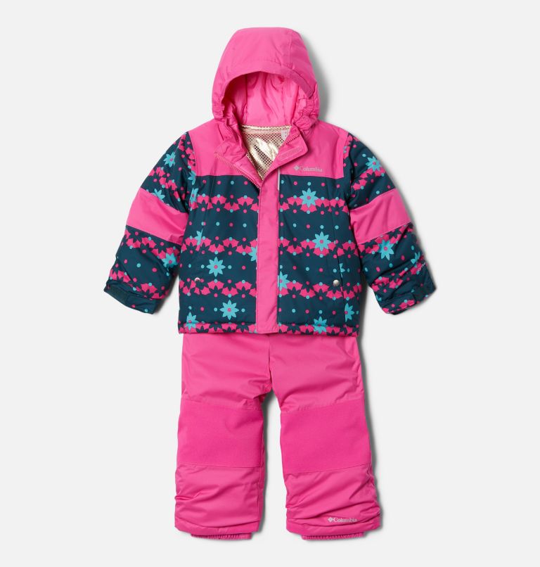 Toddler Mighty Mogul Insulated Set, Color: Night Wave Daisydot, Pink Ice, image 1