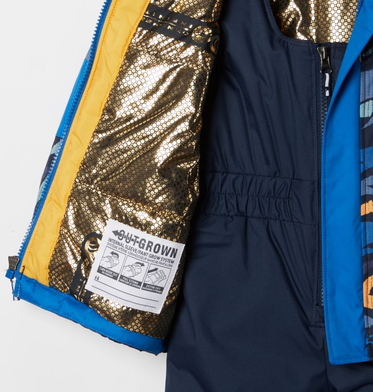 Toddler Mighty Mogul Insulated Set, Color: Bright Indigo Wildstripe, Bright Indigo, image 3