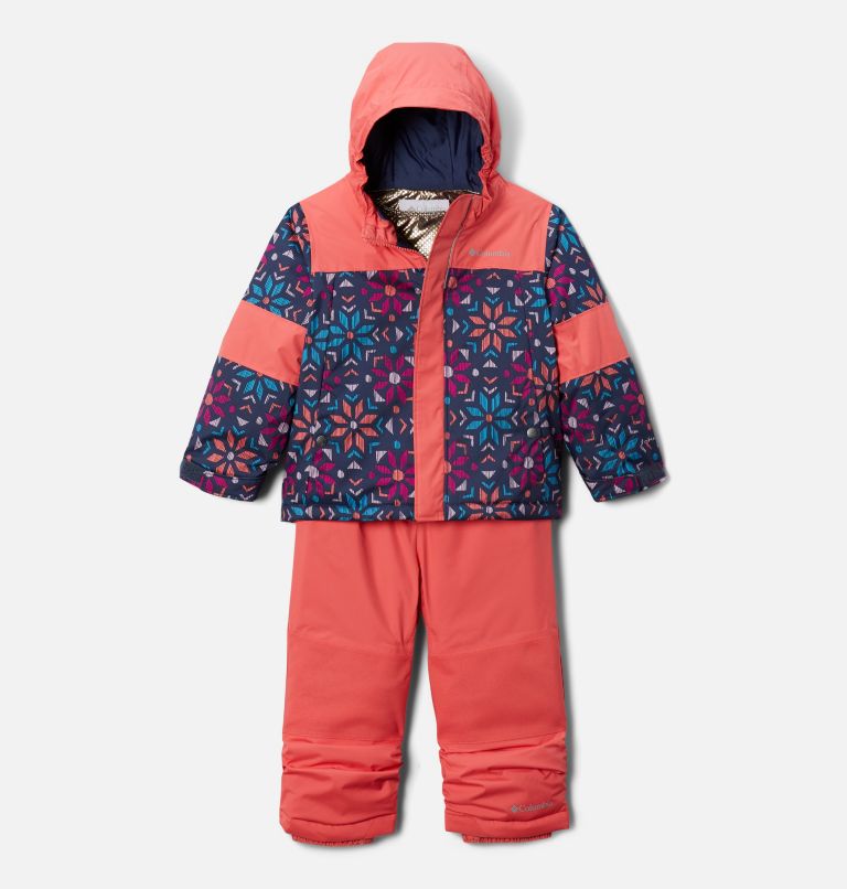 Toddler Mighty Mogul Insulated Set, Color: Blush Pink Paperflakes, Blush Pink, image 1