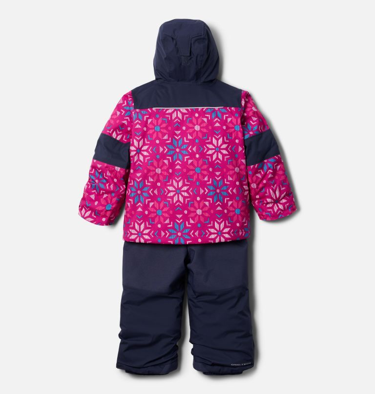 Thumbnail: Toddler Mighty Mogul Omni-Heat Infinity Insulated Set, Color: Wild Fuchsia Paperflakes, Nocturnal, image 2