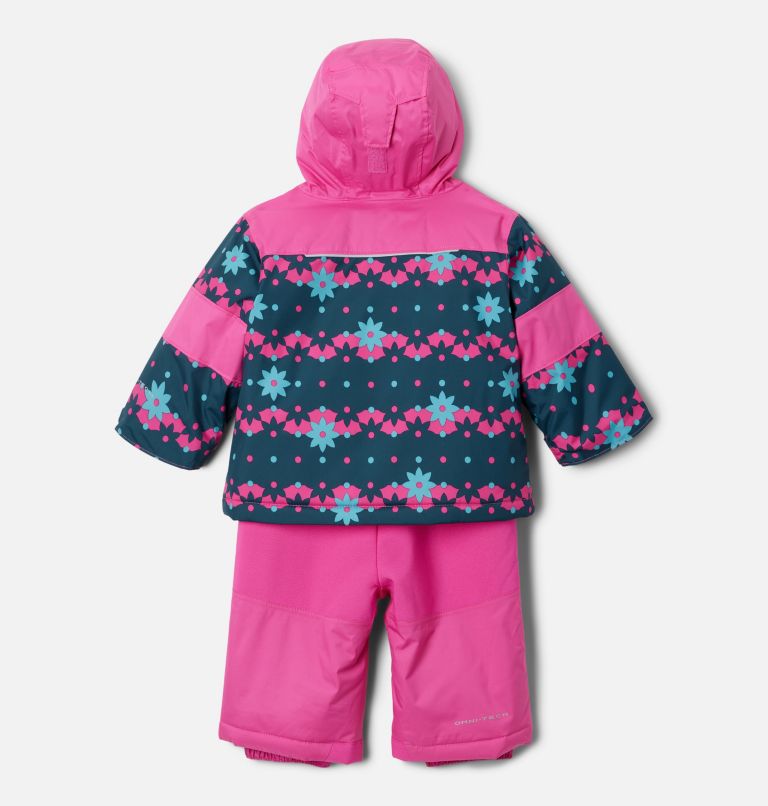 Thumbnail: Infant Mighty Mogul Insulated Set, Color: Night Wave Daisydot, Pink Ice, image 2