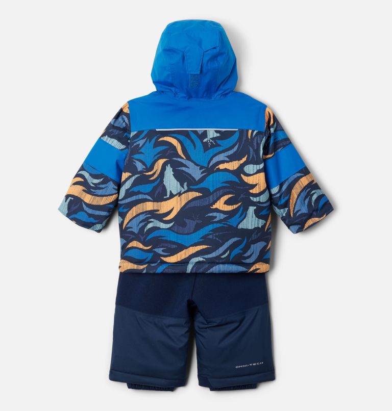 Infant Mighty Mogul Insulated Set, Color: Bright Indigo Wildstripe, Bright Indigo, image 2