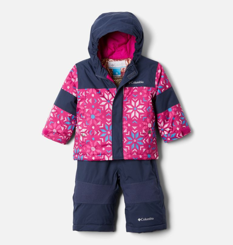 Thumbnail: Infant Mighty Mogul Omni-Heat Infinity Insulated Set, Color: Wild Fuchsia Paperflakes, Nocturnal, image 1