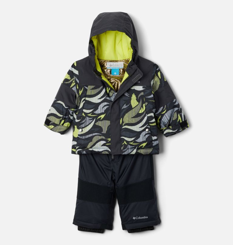 Infant Mighty Mogul Insulated Set, Color: Radiation Wildstripe, Shark, image 1