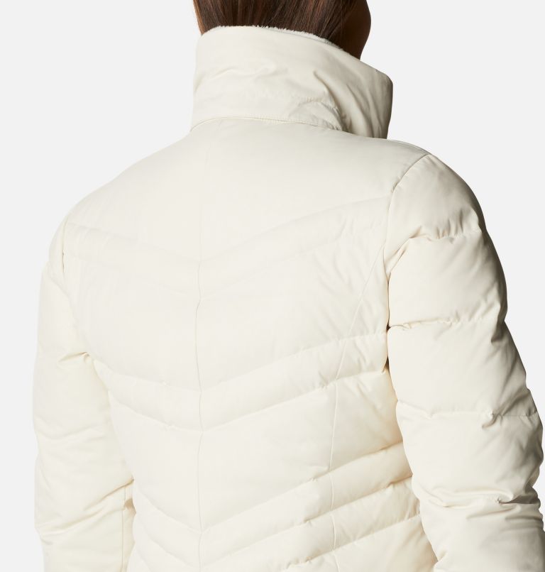 Catherine Creek Mid Down Jacket | 191 | S, Color: Chalk Florescent Emboss, image 8