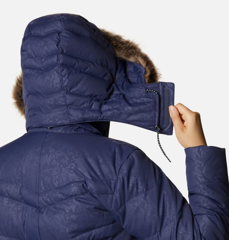 Catherine Creek Mid Down Jacket | 466 | S, Color: Nocturnal Florescent Emboss, image 7