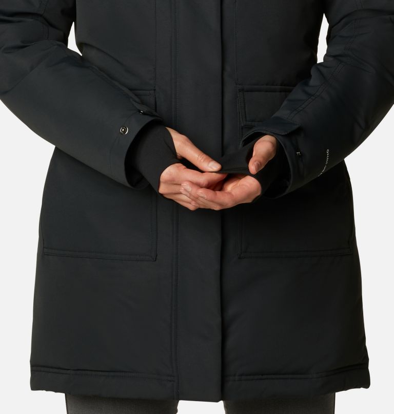 Women's Little Si Omni-Heat Infinity Insulated Parka, Color: Black