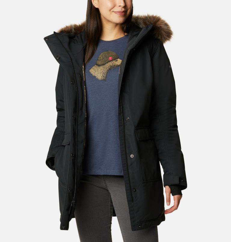 Thumbnail: Women's Little Si Insulated Parka, Color: Black, image 10