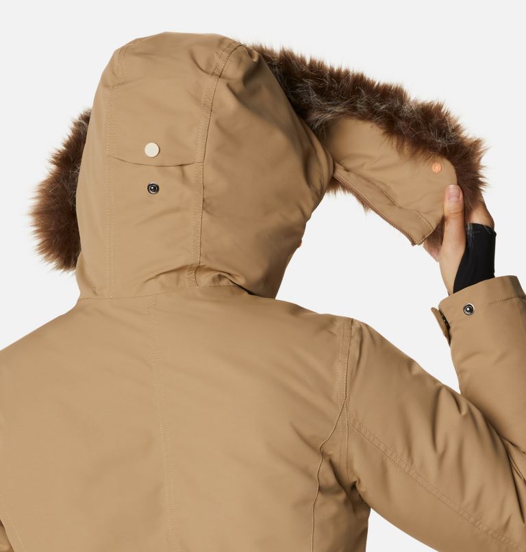 Parka isolée Little Si pour femme, Color: Beach, Black, image 6