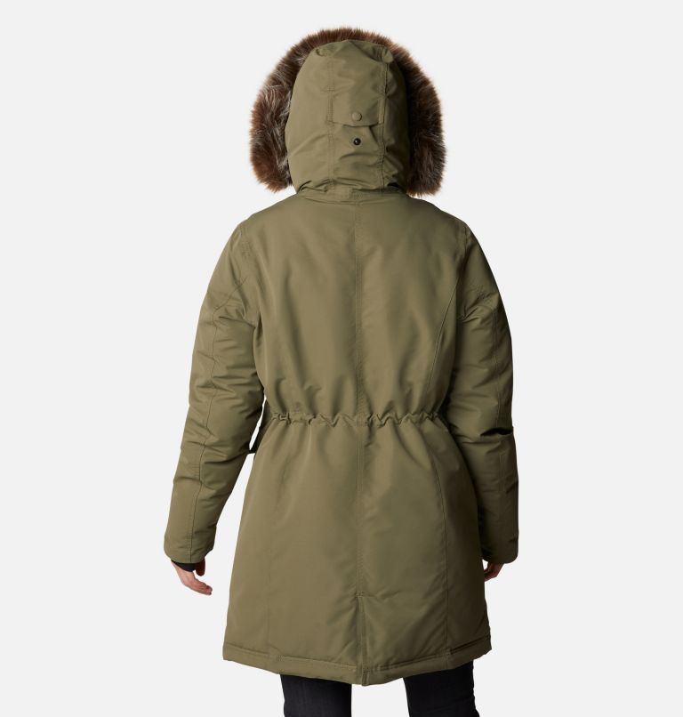 Thumbnail: Women's Little Si Omni-Heat Infinity Insulated Parka, Color: Stone Green, image 2