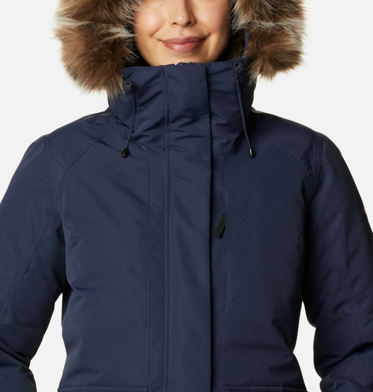 Women's Little Si Omni-Heat Infinity Insulated Parka, Color: Nocturnal, image 4