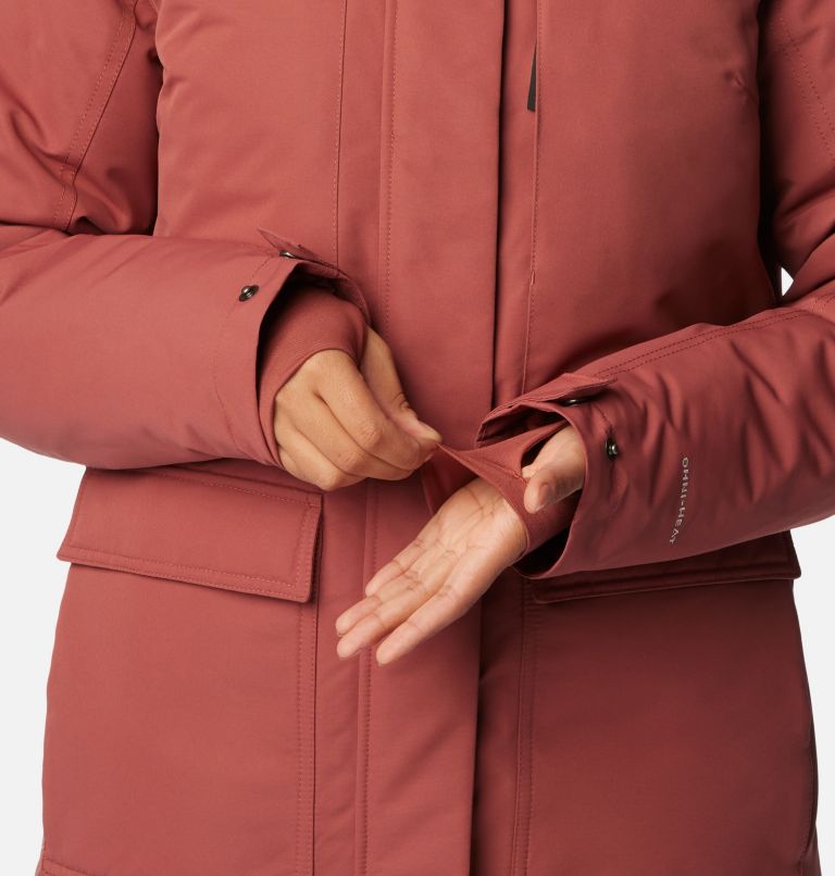 Thumbnail: Women's Little Si Insulated Parka, Color: Beetroot, image 8