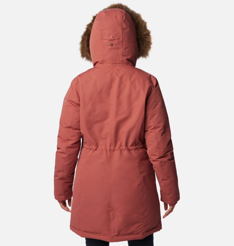 Women's Little Si Insulated Parka, Color: Beetroot, image 2