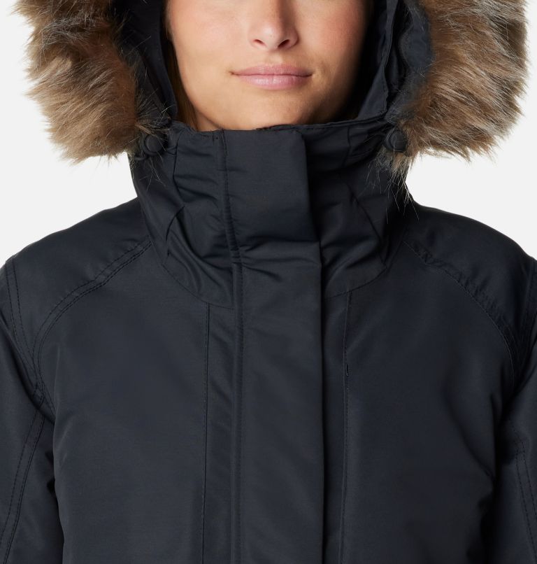 Thumbnail: Women's Little Si Waterproof Insulated Parka, Color: Black, image 4