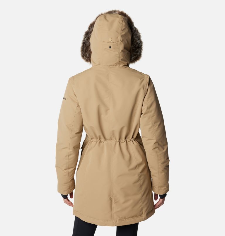 Columbia Little Si Parka Impermeable Mujer Verde