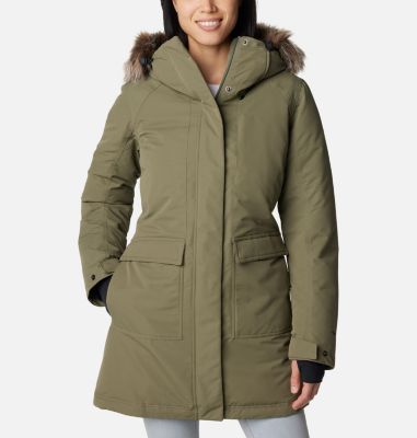 Parka impermeable de plumón Icelandite Turbo para mujer