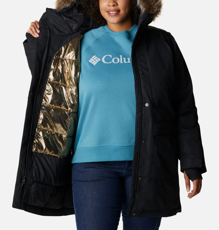 Women's Little Si Omni-Heat Infinity Insulated Parka - Plus Size, Color: Black