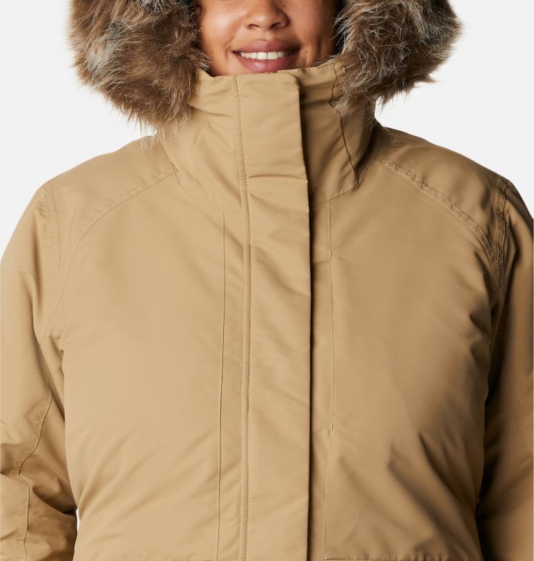 Little Si Insulated Parka | 214 | 1X, Color: Beach, Black, image 4