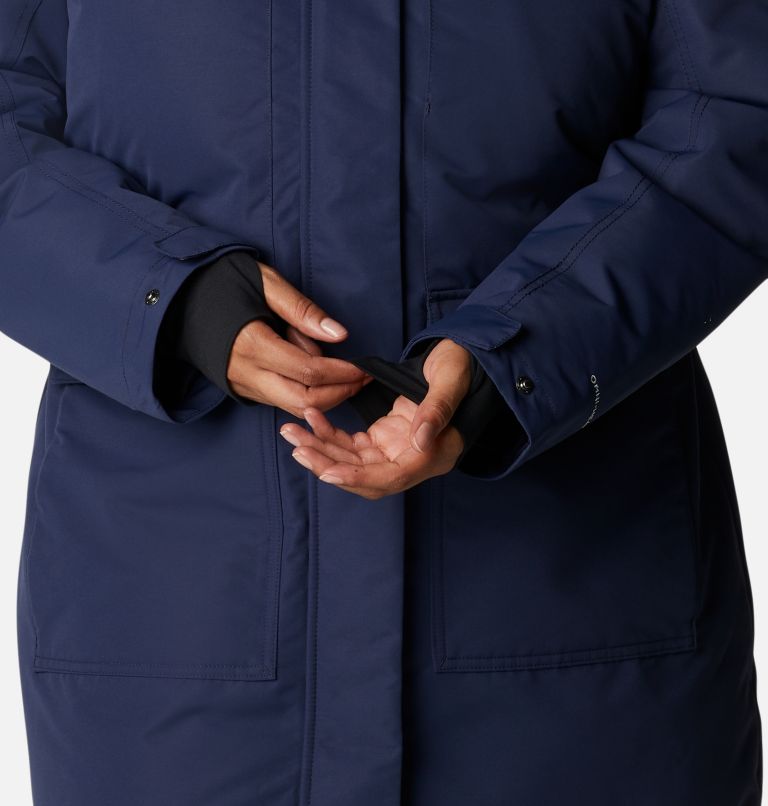 Thumbnail: Women's Little Si Omni-Heat Infinity Insulated Parka - Plus Size, Color: Nocturnal, image 8