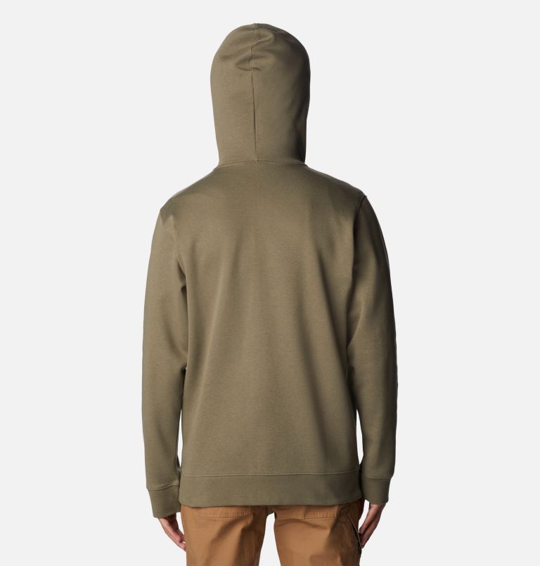 Columbia Trek Full Zip Hoodie | 399 | M, Color: Stone Green, CSC Sleeve Logo, image 2