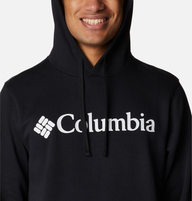 Men's Columbia Trek Hoodie - Tall, Color: Black, CSC Branded Logo, image 4