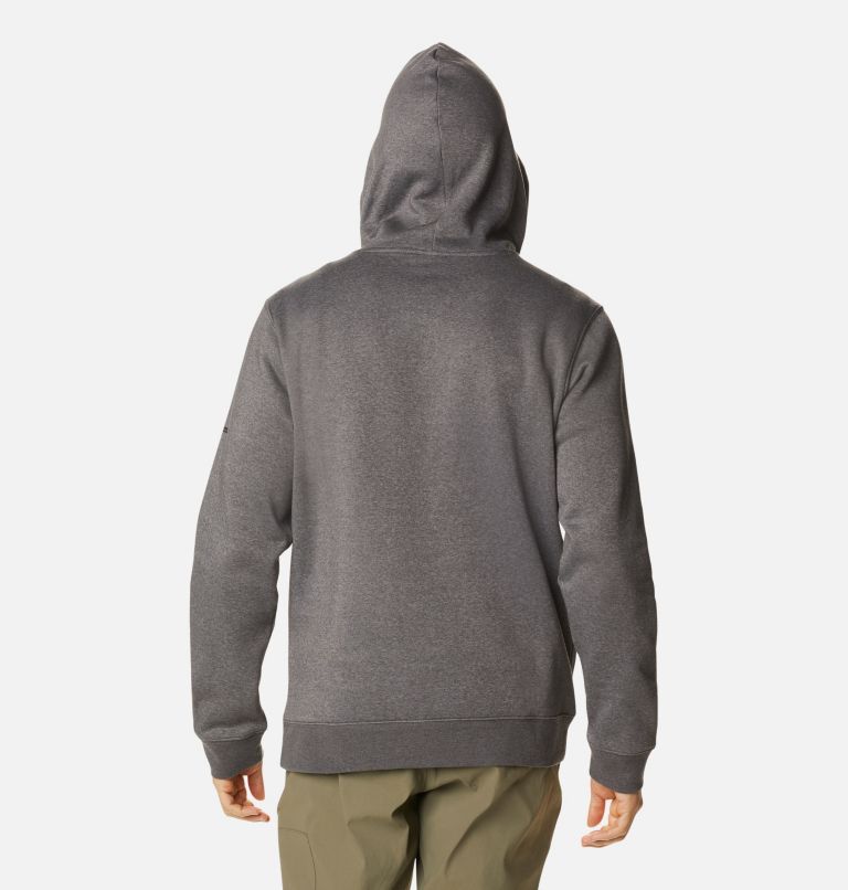 Men's Columbia Trek Hoodie - Tall, Color: Charcoal Heather, CSC Sleeve Logo, image 2