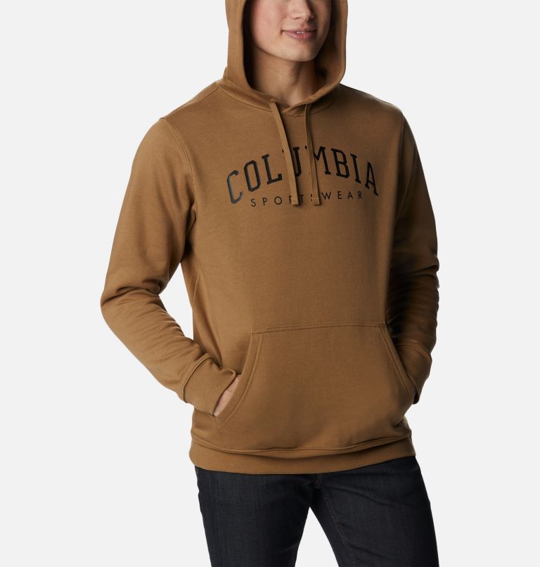 Thumbnail: Men's Columbia Trek Hoodie - Big, Color: Delta, CSC Arched Brand Logo, image 5