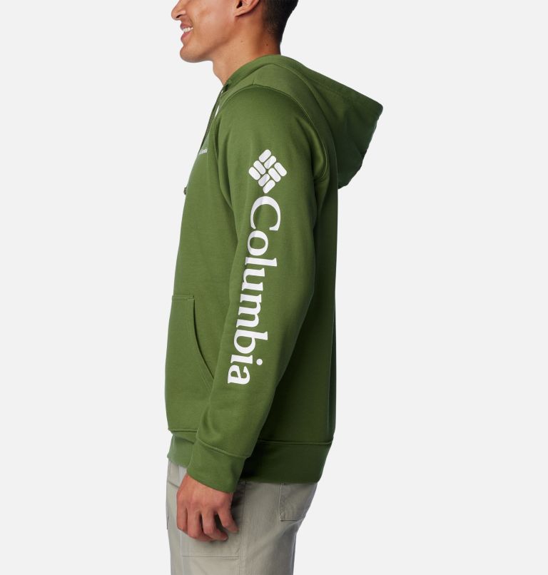 Men's Columbia Trek Hoodie, Color: Canteen, CSC Sleeve Logo, image 3