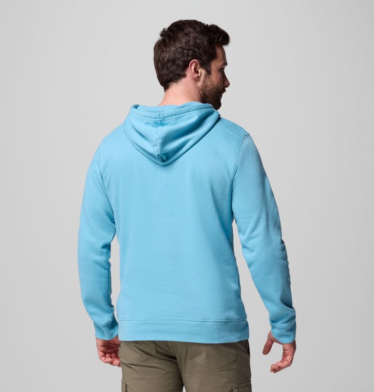 Men's Columbia Trek Hoodie, Color: Vintage Blue, CSC Sleeve Logo, image 3