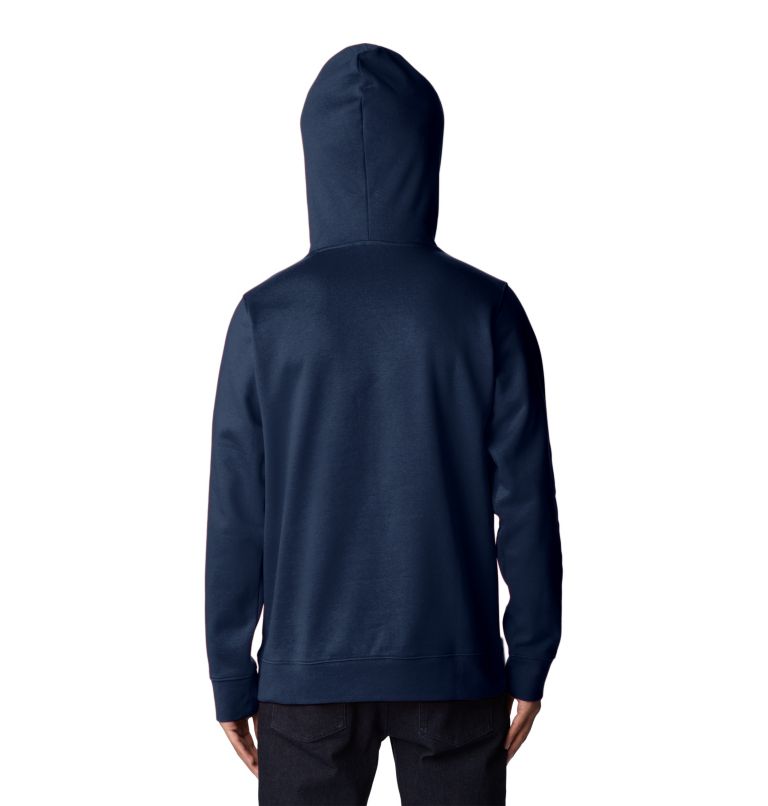 Men's Columbia Trek Hoodie, Color: Collegiate Navy, CSC Sleeve Logo, image 2