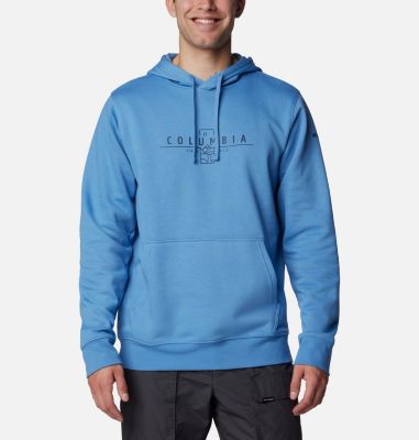 Realtree Fishing Men's Logo Performance Hoodie, Size: Large, Blue