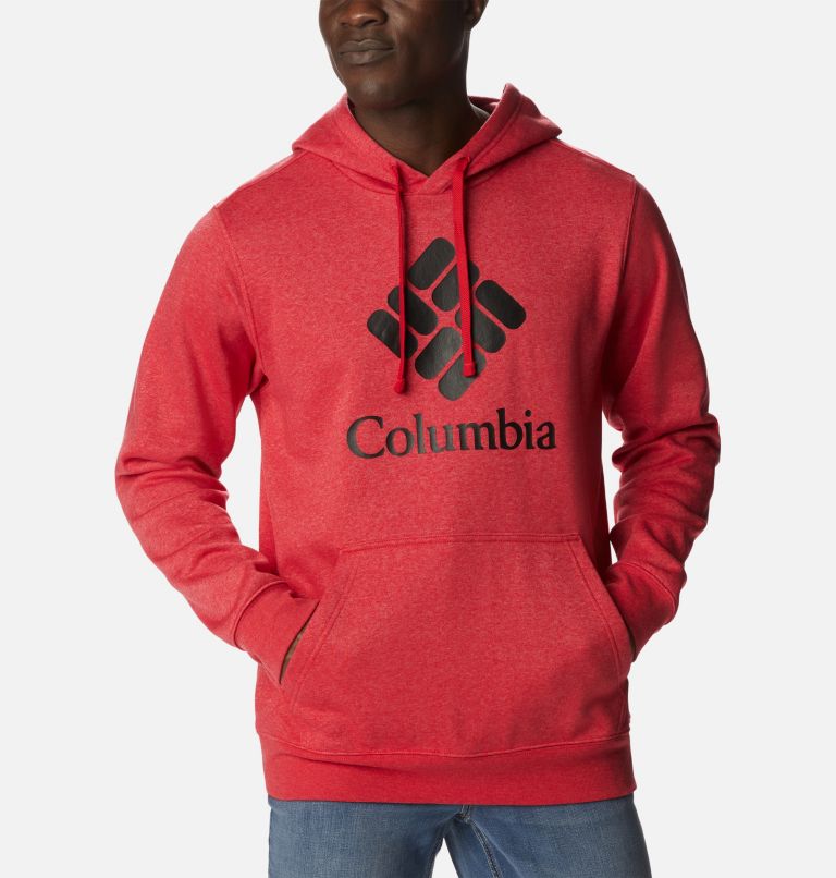 Chandail Columbia Trek Homme, Color: Mountain Red Hthr, CSC Stacked Logo, image 5