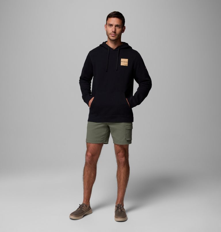 Men's Columbia Trek Hoodie, Color: Black, Boxy Brand, image 2