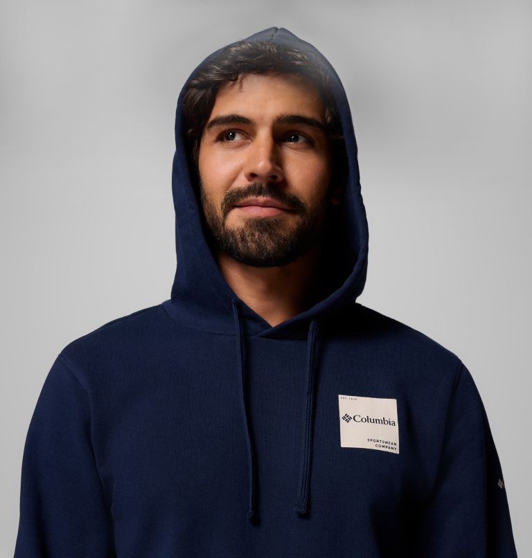 Columbia Trek Hoodie für Männer, Color: Collegiate Navy, Boxy Brand, image 5