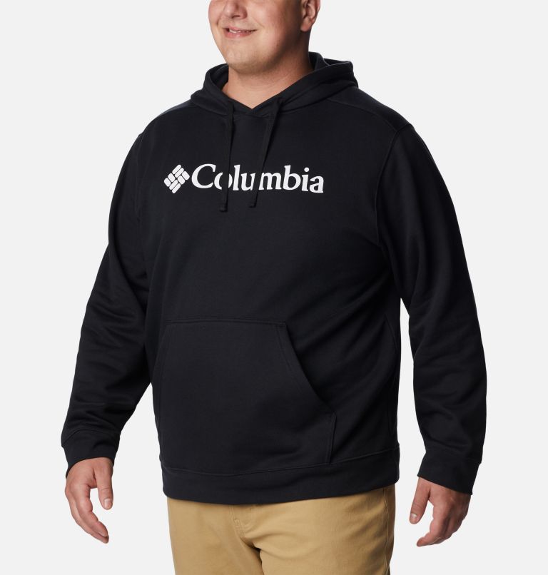 Thumbnail: Men's Columbia Trek Hoodie - Big, Color: Black, CSC Branded Logo, image 5