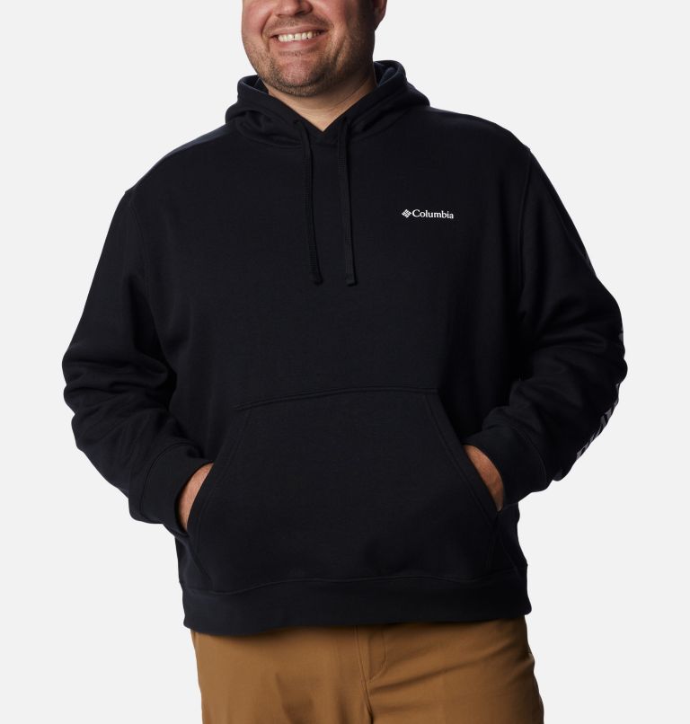 Men's Columbia Trek Hoodie - Big, Color: Black, CSC Sleeve Logo, image 5