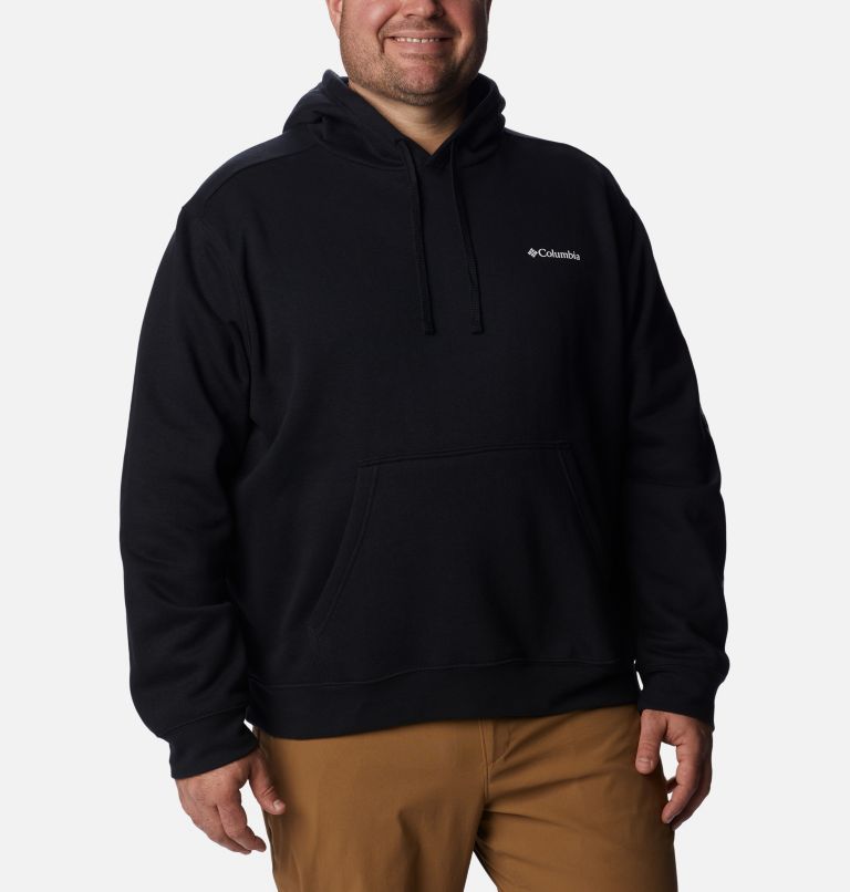 Men's Columbia Trek Hoodie - Big, Color: Black, CSC Sleeve Logo, image 1