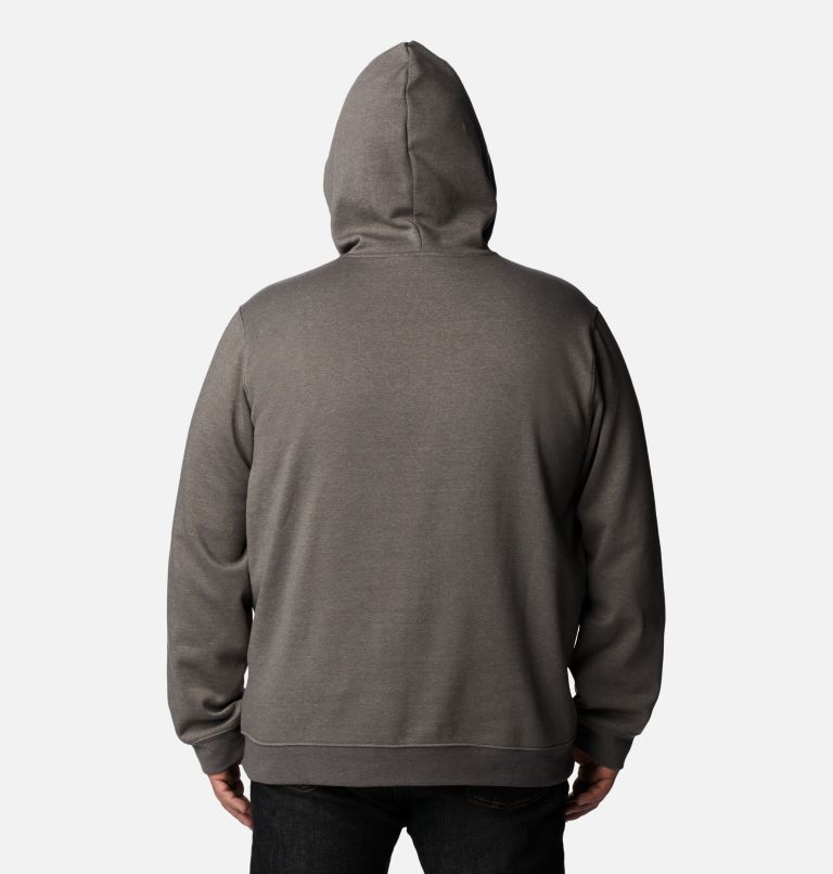 Men's Columbia Trek Hoodie - Big, Color: Charcoal Heather, CSC Sleeve Logo, image 2