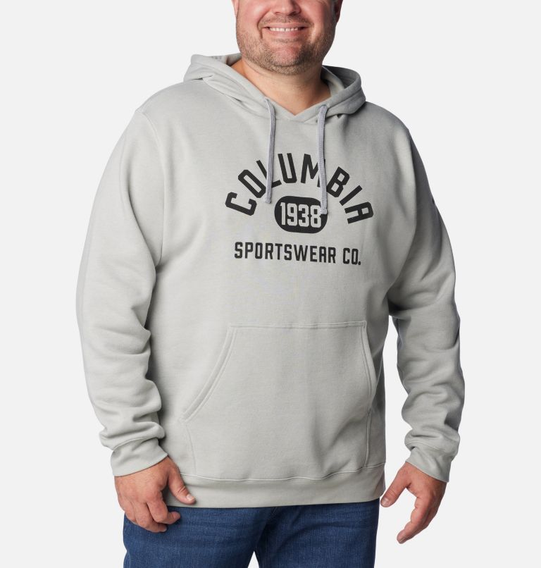 Big best sale grey hoodie