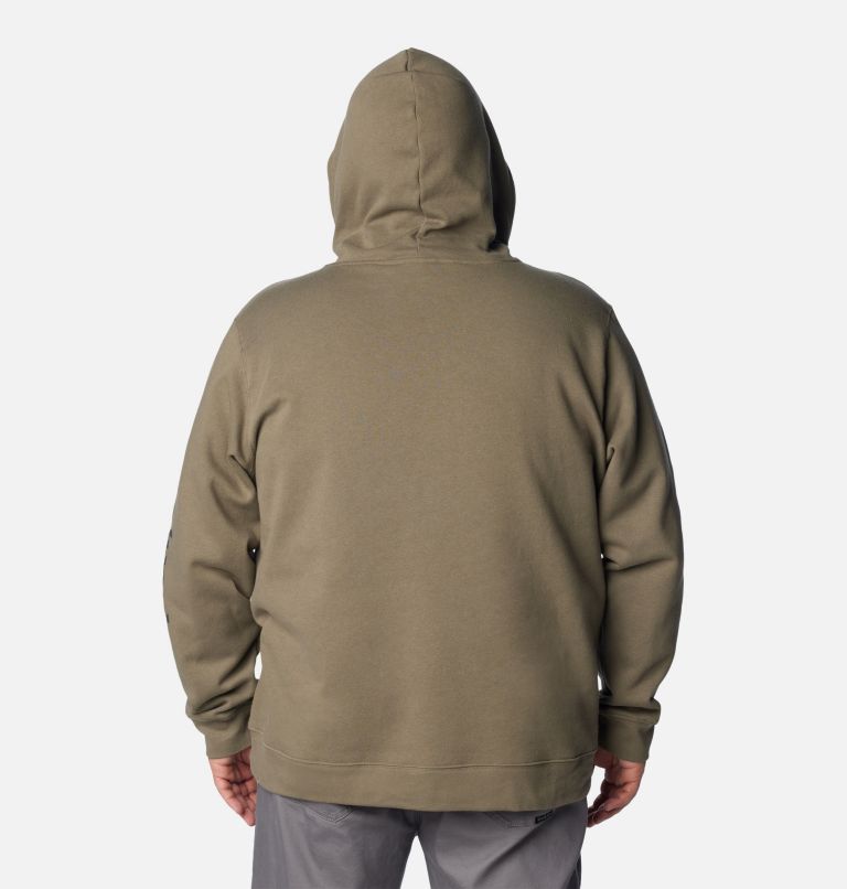 Men's Columbia Trek Hoodie - Big, Color: Stone Green, CSC Sleeve Logo, image 2