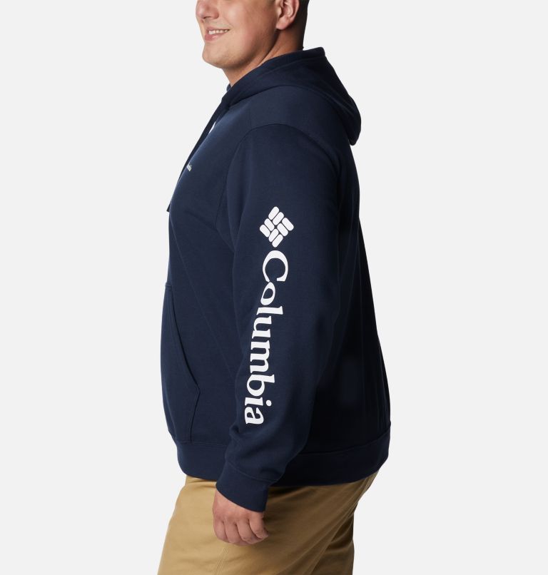 Men's Columbia Trek Hoodie - Big, Color: Collegiate Navy, CSC Sleeve Logo, image 3