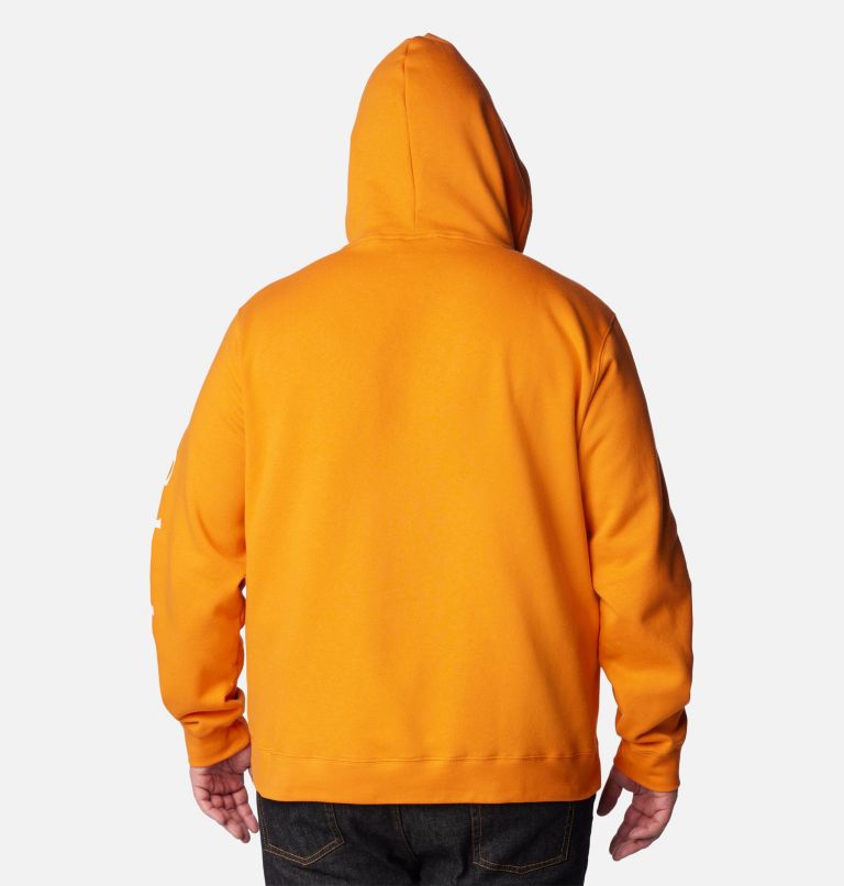 Men's Columbia Trek Hoodie - Big, Color: Bright Orange, CSC Sleeve Logo, image 2