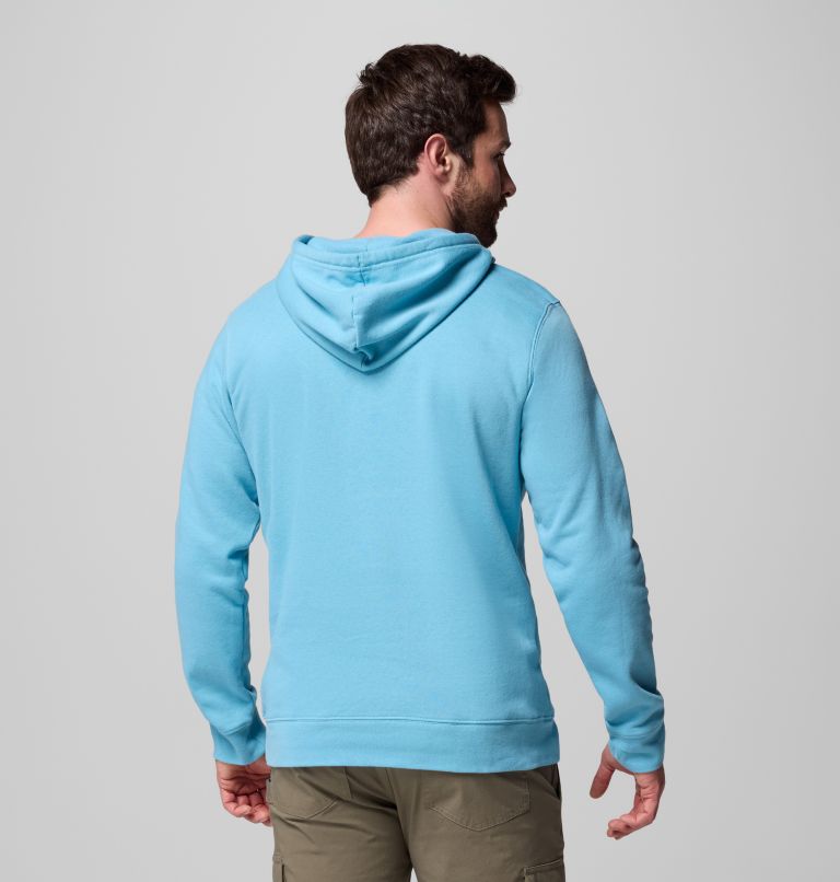 Men's Columbia Trek Hoodie - Tall, Color: Vintage Blue, CSC Sleeve Logo, image 3