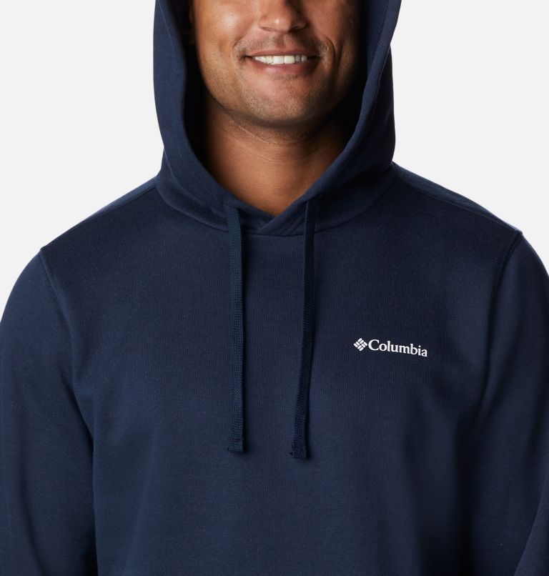 Men's Columbia Trek Hoodie - Tall, Color: Collegiate Navy, CSC Sleeve Logo, image 4