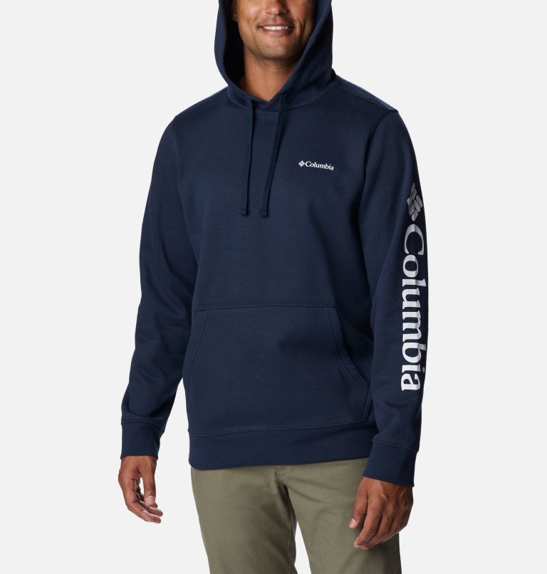 Men's Columbia Trek Hoodie - Tall, Color: Collegiate Navy, CSC Sleeve Logo, image 5