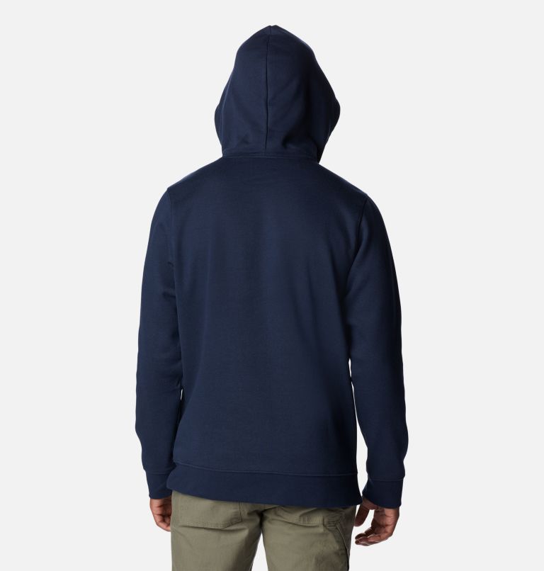 Men's Columbia Trek Hoodie - Tall, Color: Collegiate Navy, CSC Sleeve Logo, image 2