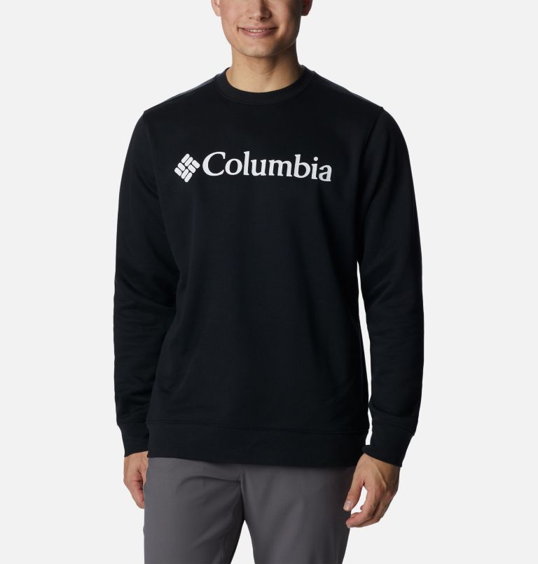 Thumbnail: Chandail à col rond Columbia Trek Homme, Color: Black, CSC Branded Logo, image 1